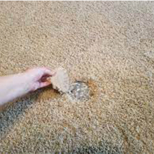 Carpet hole repair