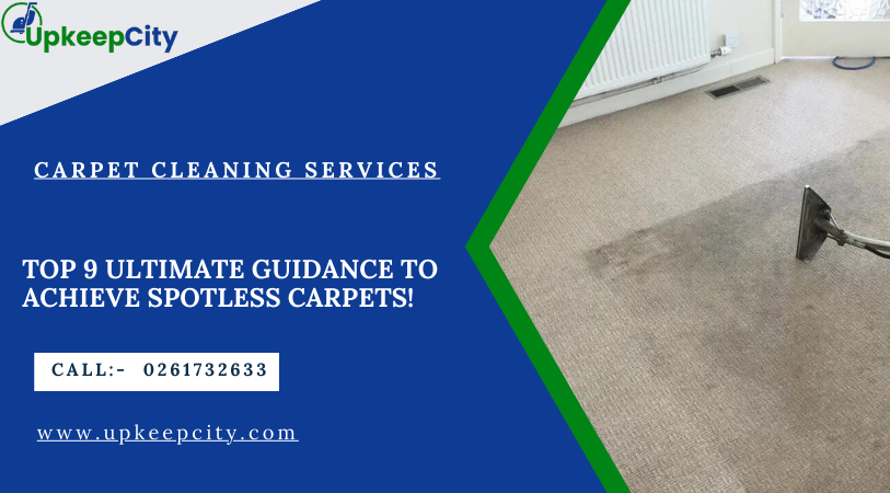 Guidance to achieve spotless carpets