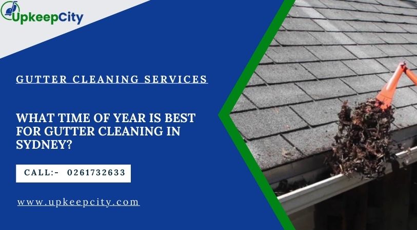 What Time Of Year Is Best For Gutter Cleaning In Sydney?