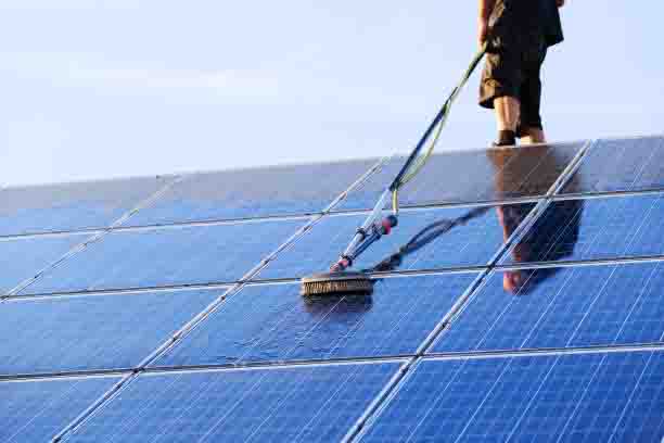 solar panel cleaning canberra
